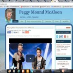 Peggy's Website Screenshot