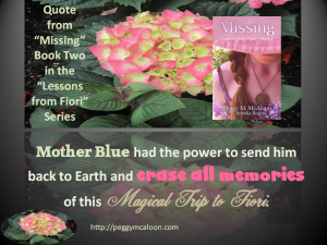 Missing Quotes Mother Blue had the power