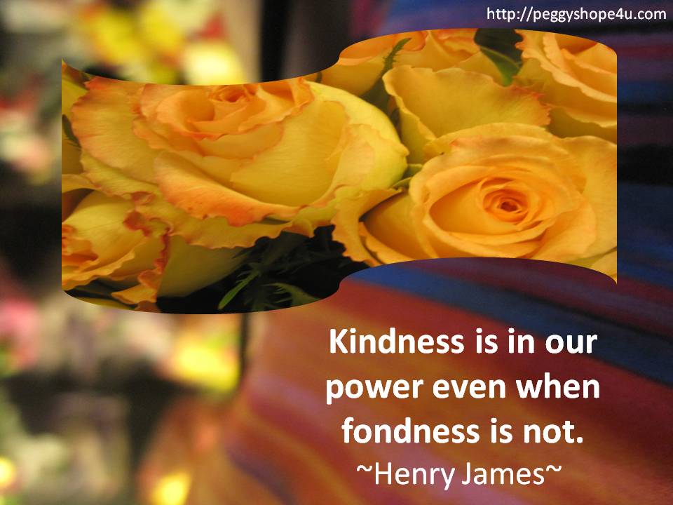Kindness in our power