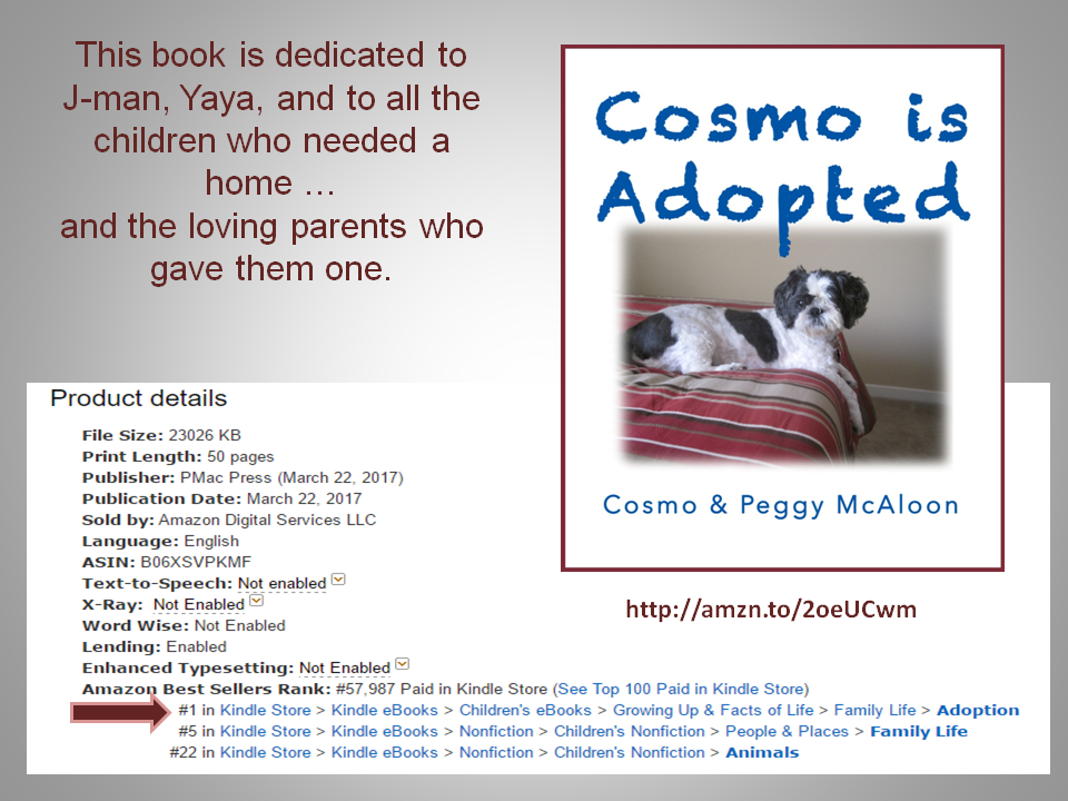 "Cosmo Is Adopted" Is a Reality