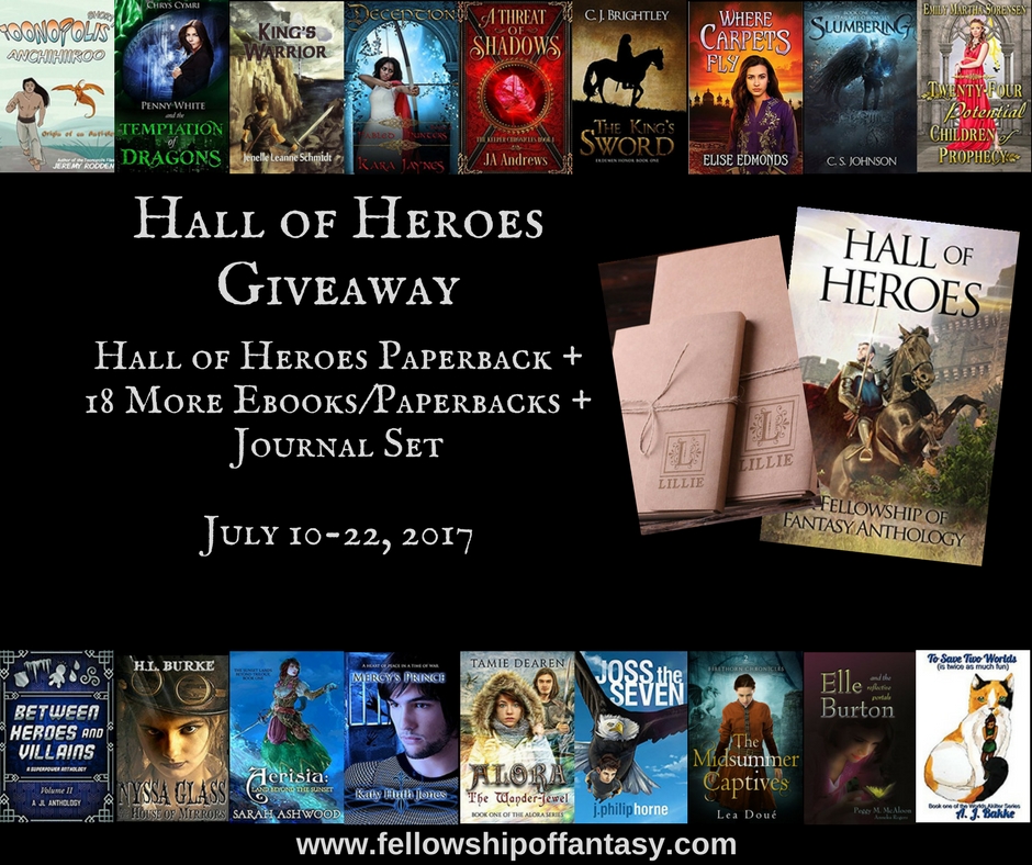 Enter the Hall of Heroes Fantasy Giveaway
